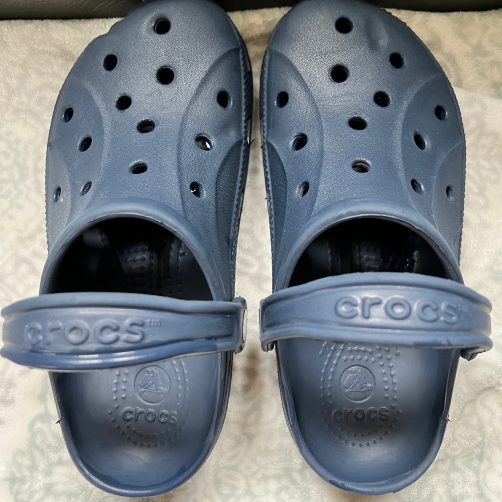 Classic Crocs Clogs in Navy Blue